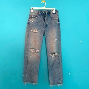 ZARA CROPPED JEAN